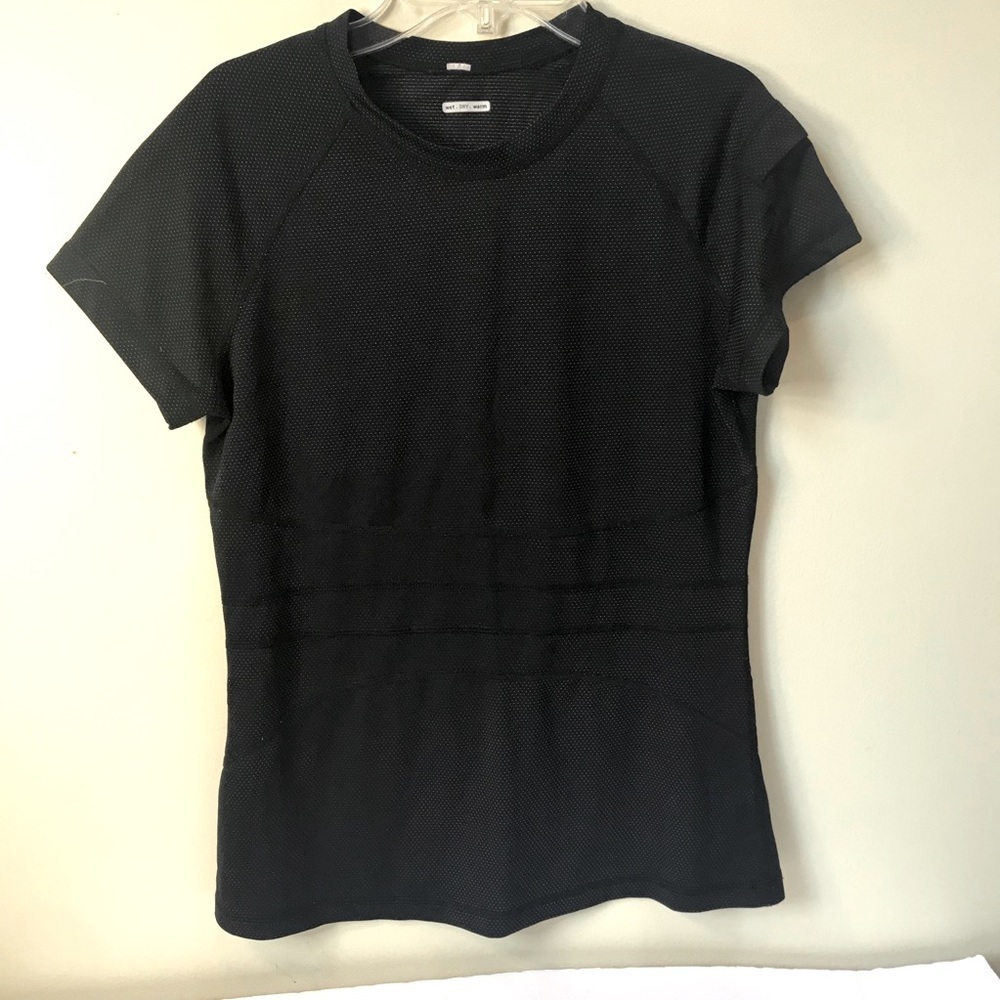 Lululemon Silverscent Top Wet Dry Warm Shirt Yoga Lightweight Crew Neck Shirt S